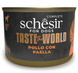 Schesir Taste the World Chicken With Paella - натуральні консерви для собак (курка з паельєю в бульйоні) - 150 г