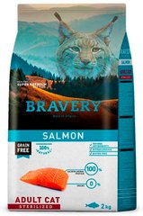 Bravery Salmon Sterilized сухий корм для стерилізованих котів (лосось) Petmarket