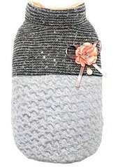 Dobaz CLEMENTINE - теплая трикотажная куртка для собак - S Розовый % Petmarket