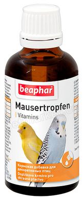 Beaphar MAUSERTROPHEN - вітаміни для посилення забарвлення птахів - 50 мл Petmarket