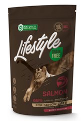 Nature's Protection Lifestyle GF Salmon Senior беззерновой корм для пожилых кошек (лосось) - 7 кг % Petmarket
