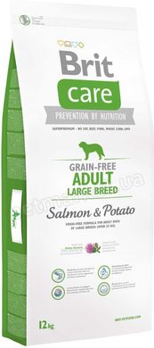 Brit Care Grain-free ADULT Large BREED - беззерновой корм для собак крупных пород (лосось/картофель) - 3 кг Petmarket