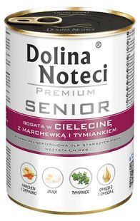 Dolina Noteci Premium Senior - консерви для літніх собак (телятина/морква/чебрець) Petmarket