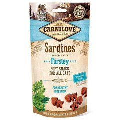 Carnilove Cat SARDINE With PARSLEY Semi Moist - лакомство для кошек (сардина/петрушка) Petmarket