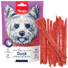 Wanpy Soft Duck Jerky Strips - Смужки в’яленого філе качки - ласощі для собак Petmarket
