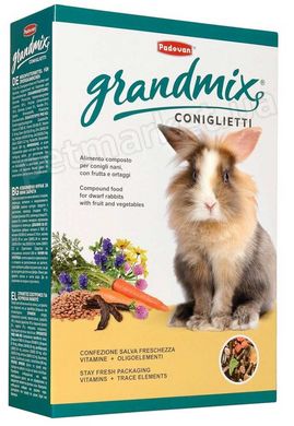 Padovan GRANDMIX Coniglietti - корм для кроликів - 20 кг Petmarket