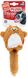 GiGwi Кот с большой пищалкой - мягкая игрушка для собак, 18 см