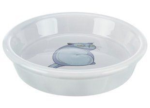 Trixie Ceramic Bowl - миска керамическая з принтом для кошек Petmarket