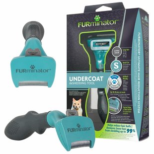 Furminator LONG HAIR CAT M-L - інструмент для вичісування шерсті у довгошерстих котів вагой от 4,5 кг % Petmarket