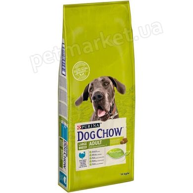 Dog Chow ADULT Large Breed - корм для собак крупных пород (индейка) - 14 кг Petmarket