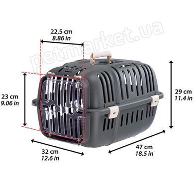 Ferplast JET 20 - переноска для дрібних собак та котів Petmarket