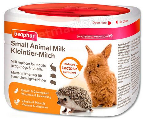 Beaphar Small Animal Milk - молочная смесь для мелких животных - 200 г Petmarket
