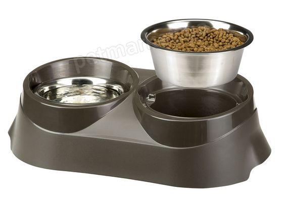 Ferplast DUO FEED 05 - миски на підставці для собак і кішок - 2 х 1,8 л Petmarket