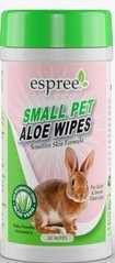 Espree SMALL ANIMAL Wipes - влажные салфетки для мелких животных - 50 шт. Petmarket