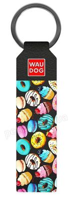 Collar WauDog Design Пончики - ключниця, білий Petmarket