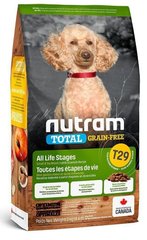 Nutram TOTAL Small & Toy Breed Lamb & Lentils - беззерновой корм холистик для собак и щенков мелких и мини пород (ягненок/чечевица) - 20 кг % Petmarket