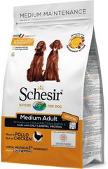 Schesir DOG Medium ADULT Chicken - монопротеиновый корм для собак средних пород (курица) - 12 кг Petmarket