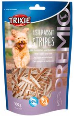Trixie PREMIO Fish Rabbit Stripes - ласощі для собак (кролик/треска) - 100 г Petmarket