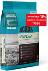 Acana WILD COAST - корм для собак и щенков всех пород (рыба) - 17 кг Petmarket