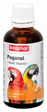 Beaphar PAGANOL - витамины для укрепления оперения птиц - 50 мл Petmarket