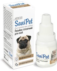 SaniPet лосьон-капли для глаз собак и кошек - 15 мл Petmarket