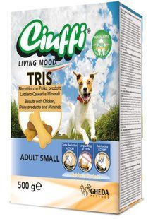 Ciuffi Tris Adult Small - ласощі для собак малих порід з куркою - 500 г Petmarket