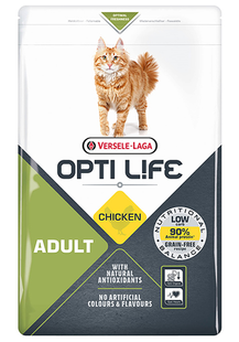 Opti Life Adult Chicken - беззерновой корм для кошек (курица) Petmarket