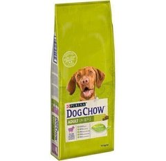 Dog Chow ADULT Lamb & Rise - корм для взрослых собак всех пород (ягненок/рис) - 14 кг Petmarket