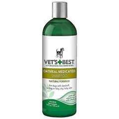 Vet's Best OATMEAL MEDICATED Shampoo - шампунь від лупи і лущення - лікувальна косметика для собак Petmarket