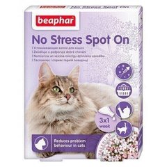 Beaphar NO STRESS spot on - заспокійливі краплі на холку для кішок - 1 піпетка Petmarket