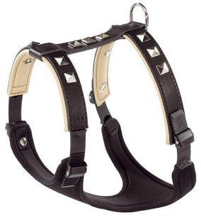 Ferplast GIOTTO Luxor - шкіряна шлея для собак - Бежевий, L-XL % Petmarket
