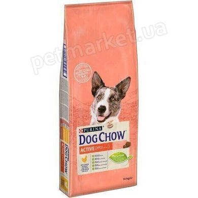 Dog Chow ACTIVE - корм для активних собак (курка) - 14 кг Petmarket