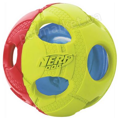 Nerf LED Bash Ball - Сяючий М'яч - іграшка для собак Petmarket