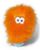 West Paw ROSEBUD - Роузбуд - мягкая игрушка для собак - 17 см, оранжевый Petmarket
