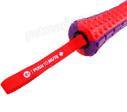 GiGwi Push to Mute Джонни Стик - игрушка с отключаемой пищалкой для собак, 17 см Petmarket