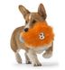 West Paw ROSEBUD - Роузбуд - м'яка іграшка для собак - 17 см, помаранчевий