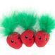 Catstages Straw-Babies Cat Dental Catnip Toy - Кетстейджес - іграшка для котів з пір&rsquo;ям та котячою м&rsquo;ятою - 3 шт