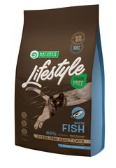 Nature's Protection Lifestyle GF White Fish Sterilised корм для стерилізованих котів і кішок (біла риба) - 7 кг % Petmarket