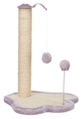 Trixie Junior столбик-лапа когтеточка с игрушками для котят Petmarket