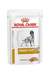 Royal Canin URINARY S/O AGEING 7+ - влажный корм для пожилых собак при мочекаменной болезни (паштет) - 85 г х 12 шт Petmarket