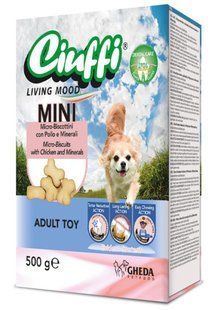 Ciuffi Mini Adult Toy - ласощі для собак мініатюрних порід з куркою - 500 г Petmarket