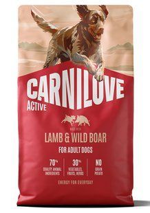 Carnilove Active Lamb & Wild Boar Adult Dogs - беззерновий корм для собак всіх порід (ягня/дикий кабан) Petmarket