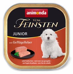 Animonda Vom Feinsten Junior Poultry liver - консервы для щенков (печень птиц) Petmarket