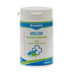 Canina VELOX Gelenk-Energie - добавка з ГАГ для здоров'я суглобів у собак і котів - 150 г % Petmarket