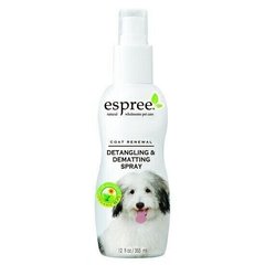 Espree DEMAT DETANGLE Spray - Cпрей для видалення ковтунів і легкого розчісування шерсті - косметика для собак і кішок Petmarket