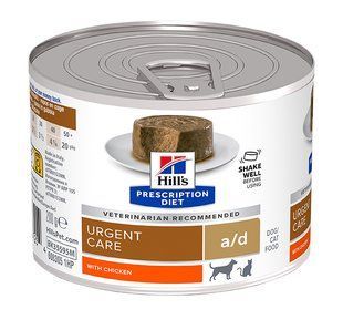 Hill&rsquo;s Prescription Diet A/D Urgent Care -  дієтичний вологий корм для собак та котів в період одужання Petmarket