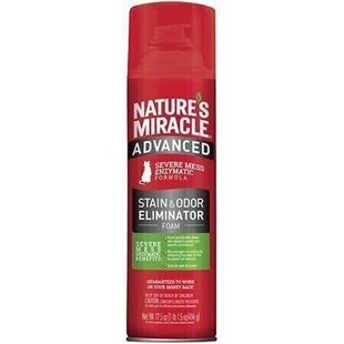 Nature's Miracle ADVANCED Cat Stain & Odor Eliminator Foam - знищувач плям і запахів кішок посилена формула (піна) Petmarket