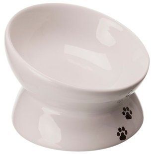 Trixie Ceramic Bowl Raised - миска керамическая для кошек Petmarket
