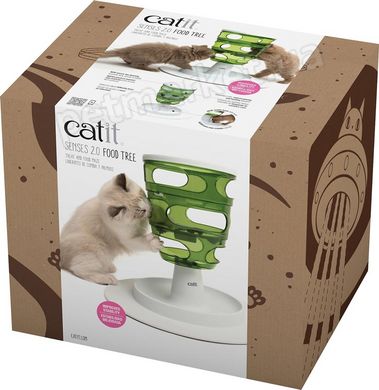 Catit Senses 2.0 FOOD TREE - интерактивная кормушка-игрушка для кошек % Petmarket