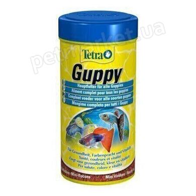 Tetra GUPPY - Гуппі - корм для акваріумних риб - 100 мл Petmarket